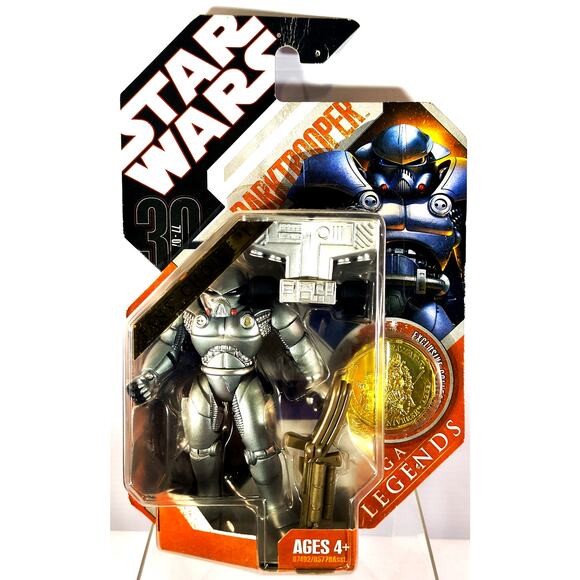 Star Wars 30 Anniversary Saga Legends DARKTROOPER, New, See Pics/Description! - Picture 1 of 7
